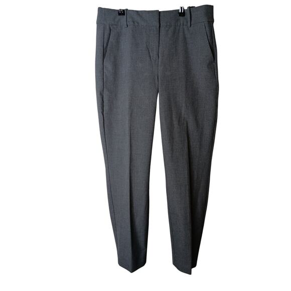 J.Crew Mercantile Women’s Gray Pants Size 10 Ankle Career Trousers Pockets - Picture 3 of 15